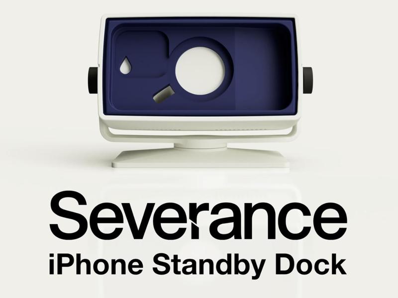 Severance iPhone Standby Dock