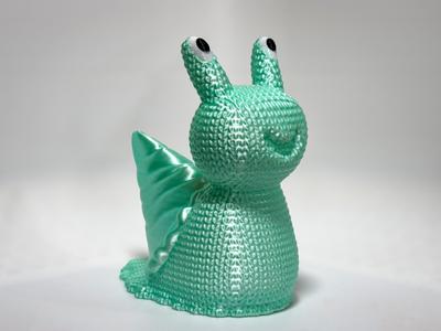 Knitted Snail - No Supports Necessary 