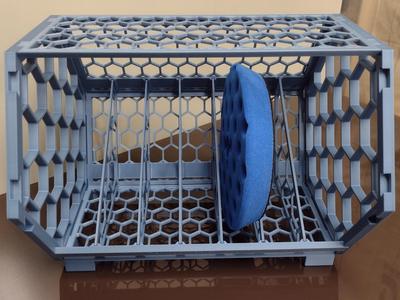 Modular Rack - 5.5"/6.5" Polisher Pad Drying Rack