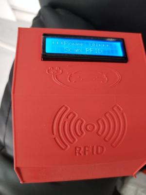 LCD-RFID Esp32 box