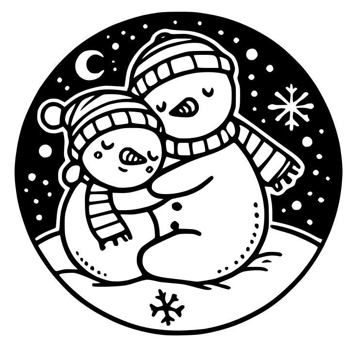 Snowman (17) coaster