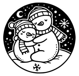 Snowman (17) coaster