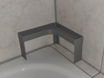 Regal for the bathtub rim