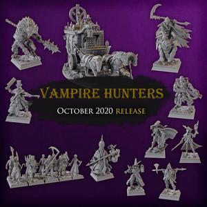 Titan Forge Miniatures - 2020 - October - Vampire Hunters