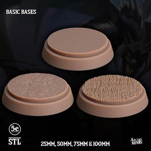 Arcane Minis - Basic Bases