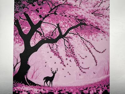 Cherry Blossom Hueforge