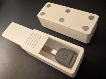 Magnetic Hide-A-Key Box - Never lose your keys!