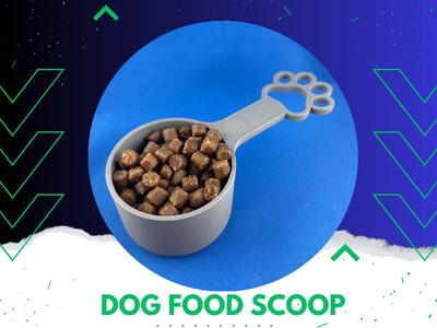 Dog food scoop