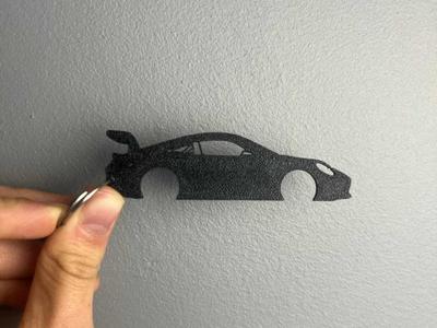 2.0 Porsche 911 GT3 RS keychain