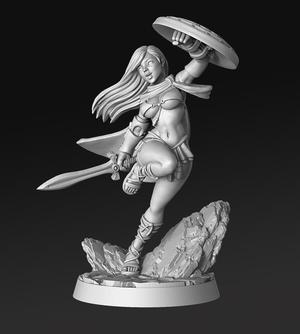 Crescendia - Greek Warrior - 32mm - DnD -