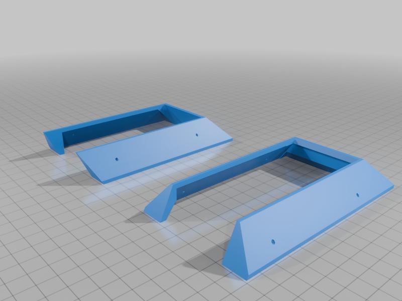 Decking handrail cover 25 degree steps