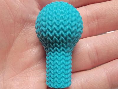 Knitted Stamp Handle