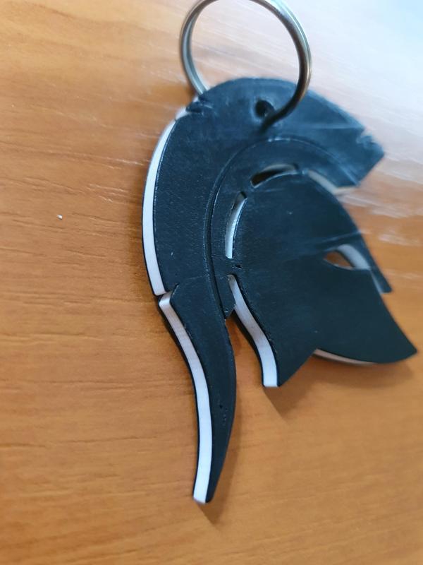 Ancient Sparta helmet - Keychain