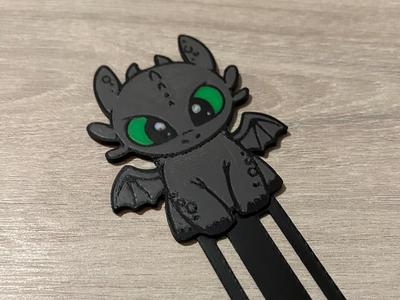 Toothless Night Fury Bookmark
