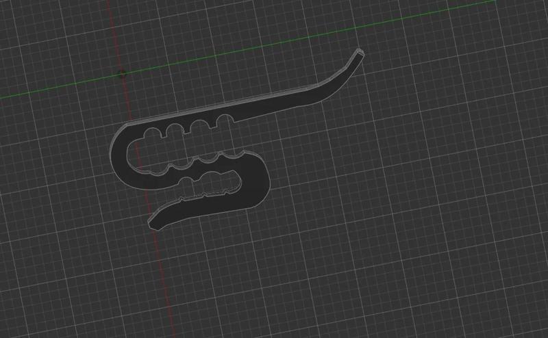 Clip for filament by Anycubic