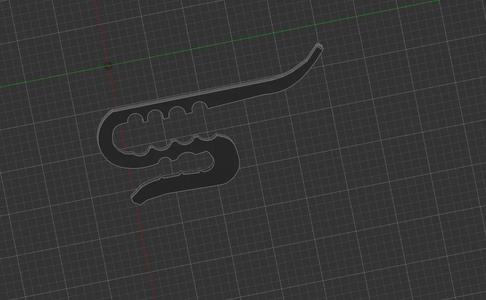 Clip for filament by Anycubic