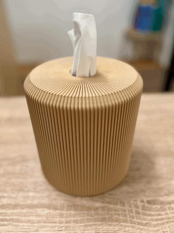 Taschentuchbox rund = tissue box round