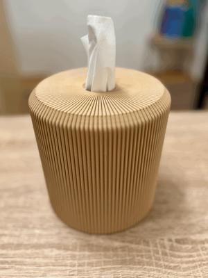 Taschentuchbox rund = tissue box round