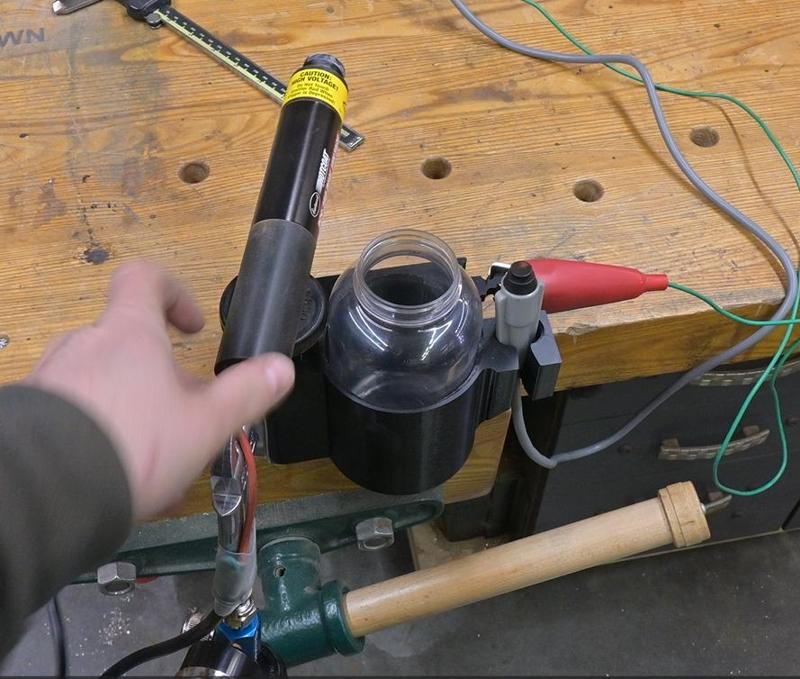 Eastwood PCS-250 powder coating gun holder