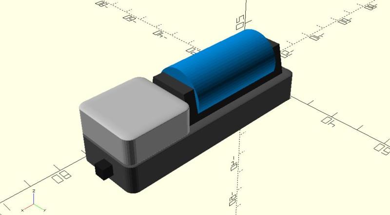 Unofficial 3D Model of M5Stack Atom Motion Base