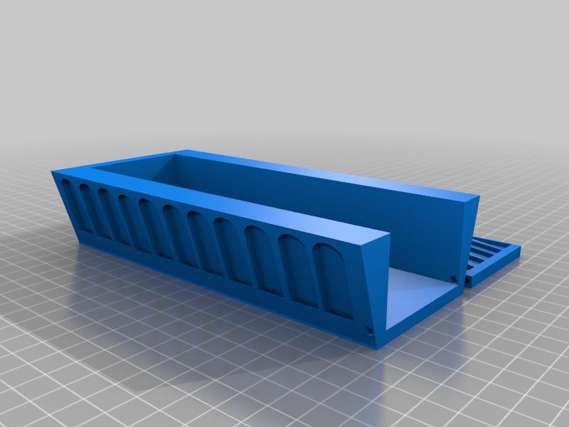 under desk pencil case