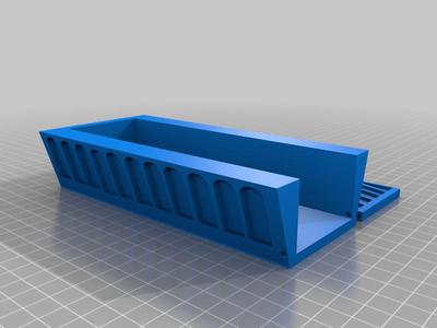 under desk pencil case