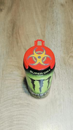 Can lid cover - no vasp - BIOHAZARD
