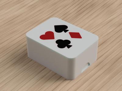 Playing Cards Case - Stacked Deck (Poker Type)