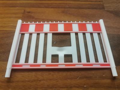 Red&White Construction Barrier