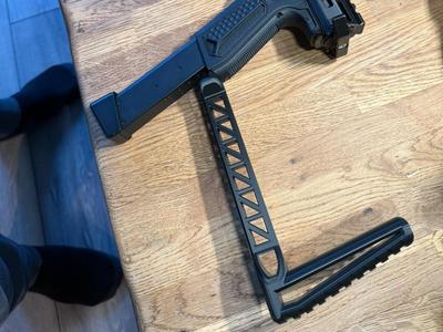 AAP-01 Stock lower mounted