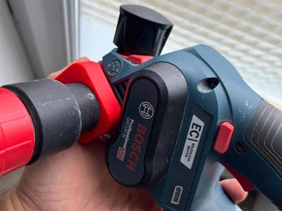Bosch GHO 12v-20 planer dust collection attachment