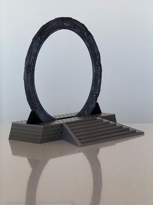 Stargate Platform for Master Replicas Earth Stargate
