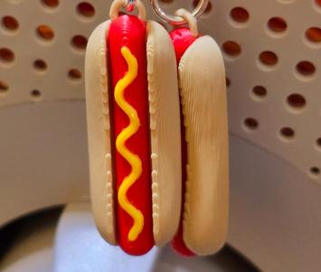 3D Hotdog earrings