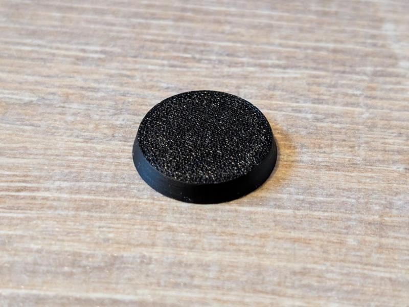25mm Circular Base for Tabletop Miniatures
