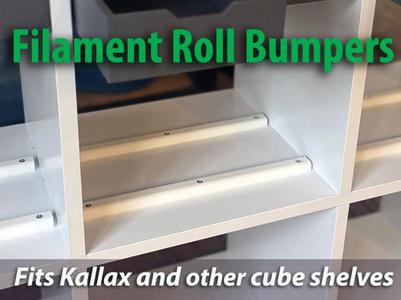 Cube Shelf Filament Roll Bumpers