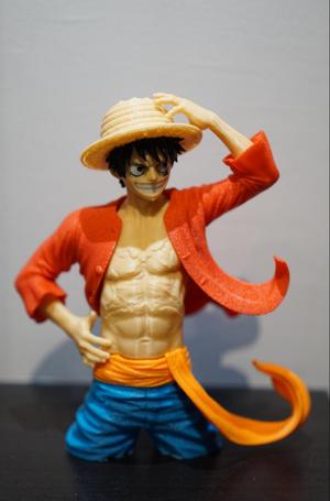 Monkey D Luffy Upper Body Figurine