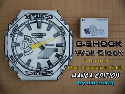 G-SHOCK Wall Clock- Manga Edition