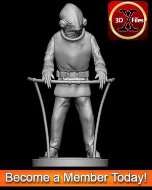 Star Wars Statue - Admiral Ackbar - Return Of The Jedi