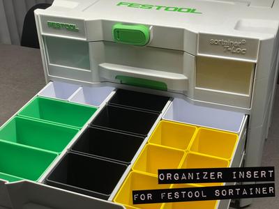 Festool / Tanos Systainer Sortainer Inserts