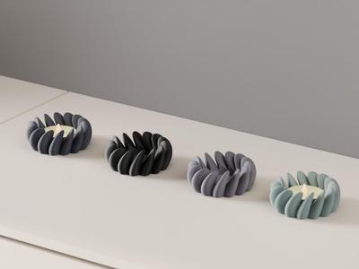 Modern Tealight Holder. Led candle Basket. Easy