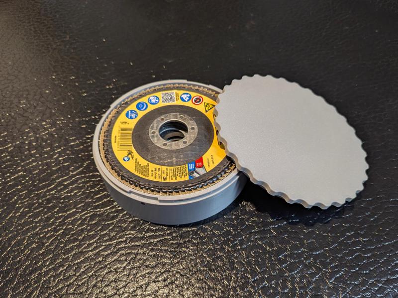 Angle Grinder Disc Storage Box — 4.5" & 125mm
