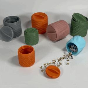Mini Storage Container Organizer Boxes with Screw Cap in 2 Sizes