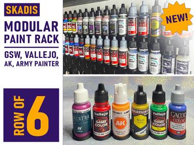 Skadis Modular Paint Rack - 6