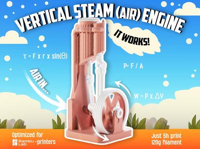 Vertical Steam (air) Engine