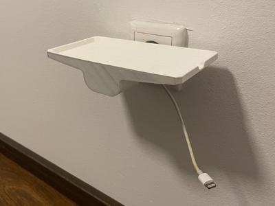 Smartphone Power Outlet Holder for Apple Charger