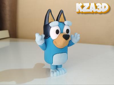 AMS Bluey Articulated Puppet