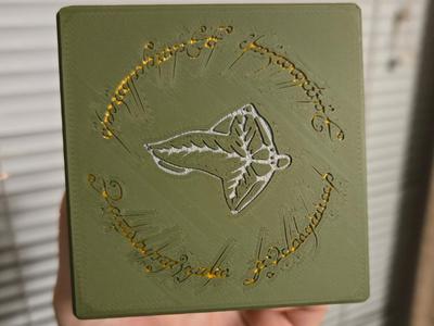 Leaves of Lorien Commander Deck Box