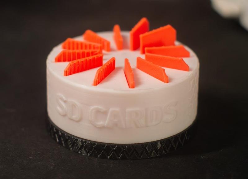 Clicking SD Card Holder