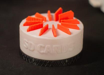 Clicking SD Card Holder