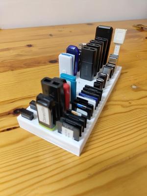 USB, USB-C and SD card holder